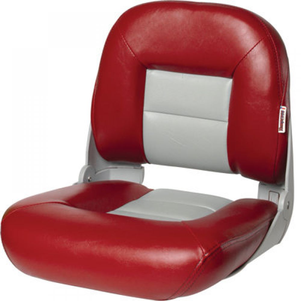 TEMPRESS NaviStyle Low-Back Bootssitz – Red/Gray