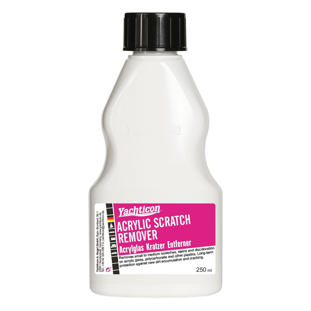 Yachticon Acrylglas Kratzer Entferner – 250 ml – Rumpf-, Flecken- & Spezialreiniger
