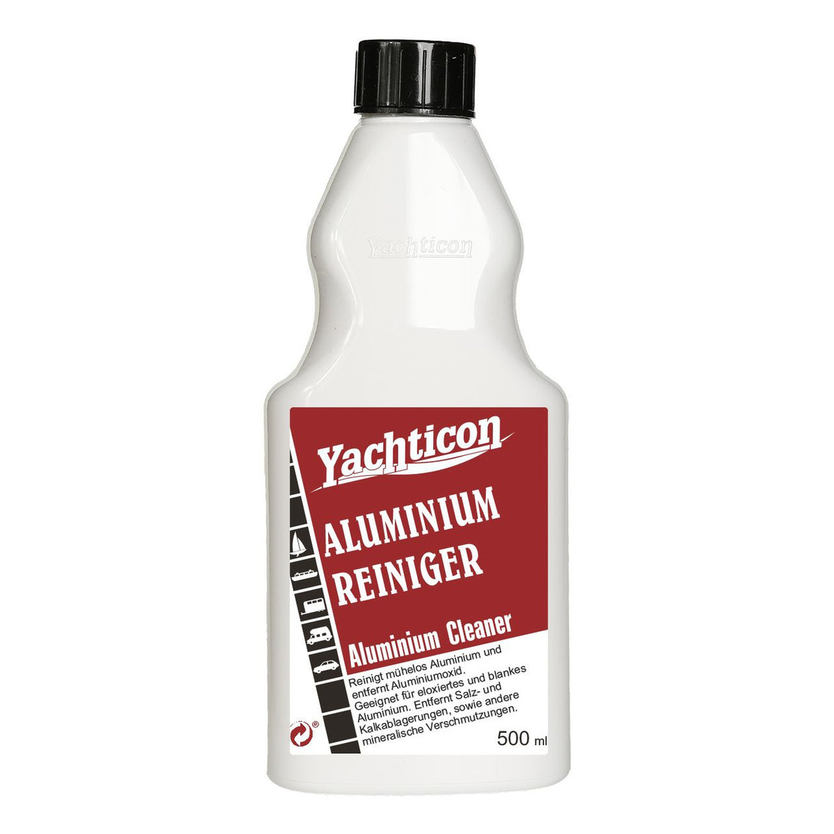 Yachticon Aluminium Reiniger – 500 ml – Metall-, Chrom- & Aluminiumpflege