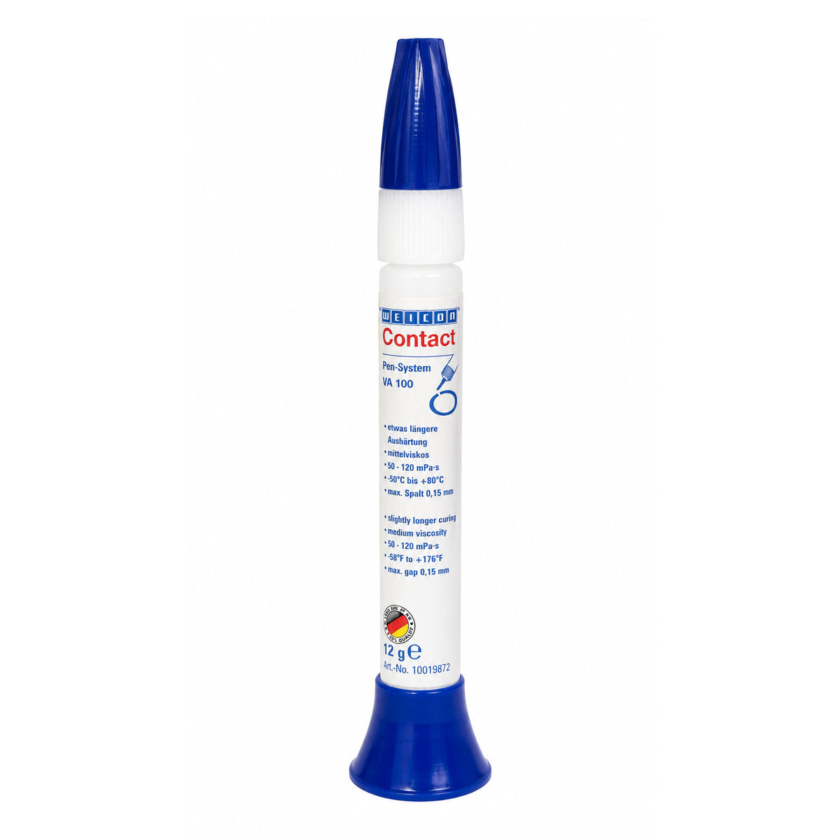 WEICON VA 100 Cyanacrylat Sekundenkleber – 12 g – Kleben, Dichten & Leimen