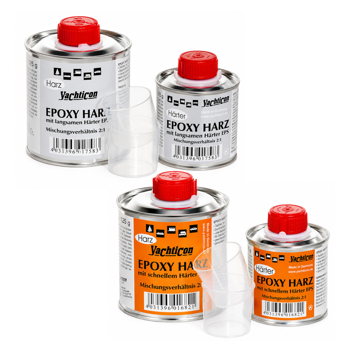 Yachticon Epoxy Harz EP – Harze, Spachtel & Reparaturmaterial
