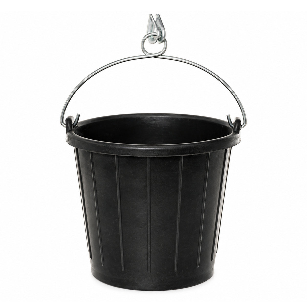Yachticon Gummieimer 8 Liter Pütz – 8 l – Bürsten, Schwämme & Reinigungstücher