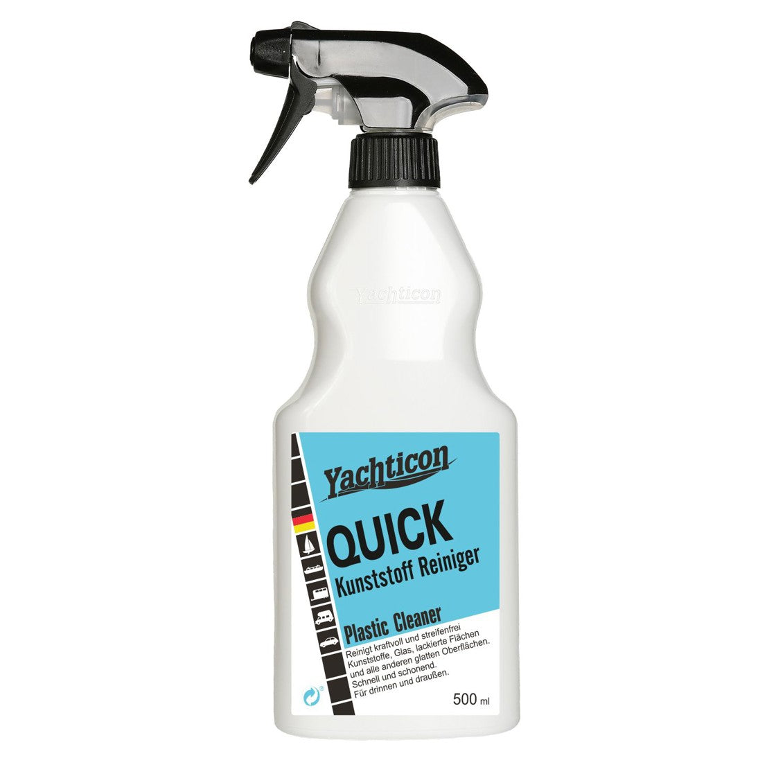Yachticon Quick Reiniger – 500 ml – Universalreiniger für Boot und Yacht