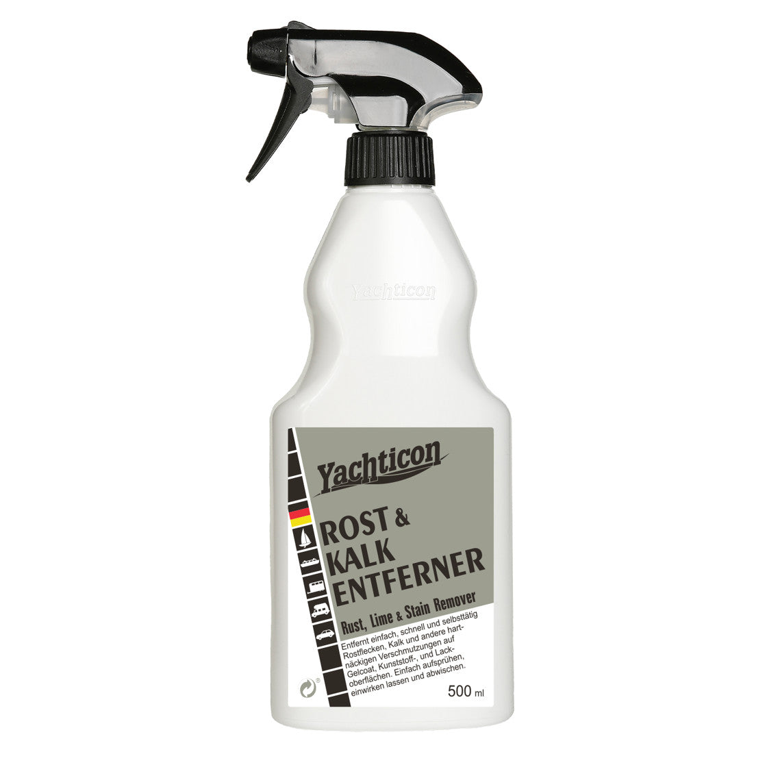 Yachticon Rost- und Kalkentferner – 500 ml – Rost- und Kalkentferner für Boot und Yacht
