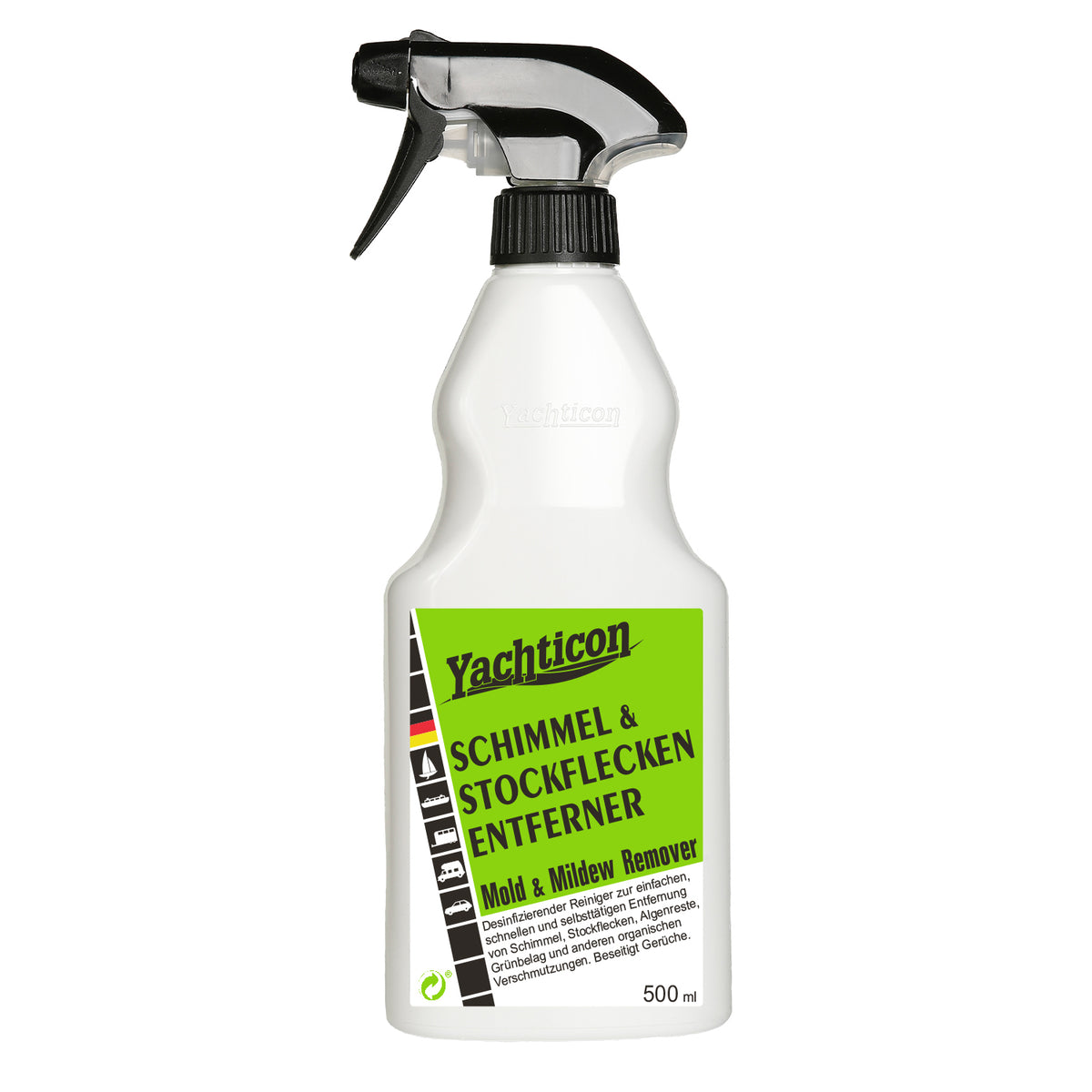 Yachticon Schimmelentferner – 500 ml – Rumpf-, Flecken- & Spezialreiniger