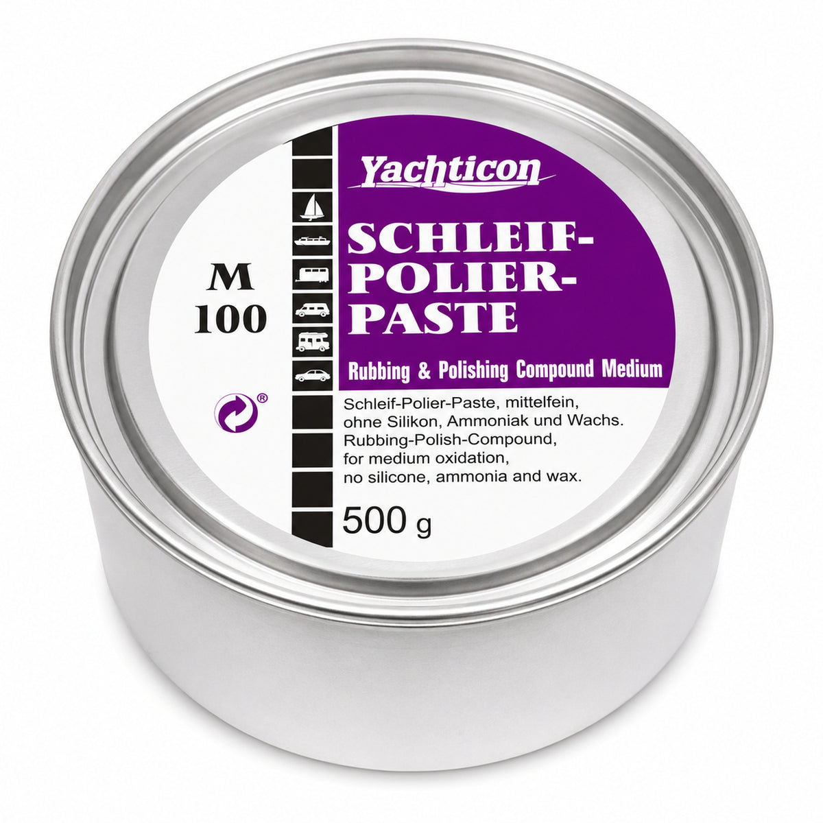 Yachticon Schleif Polier Paste M100 – 500 g – Polituren & Wachse