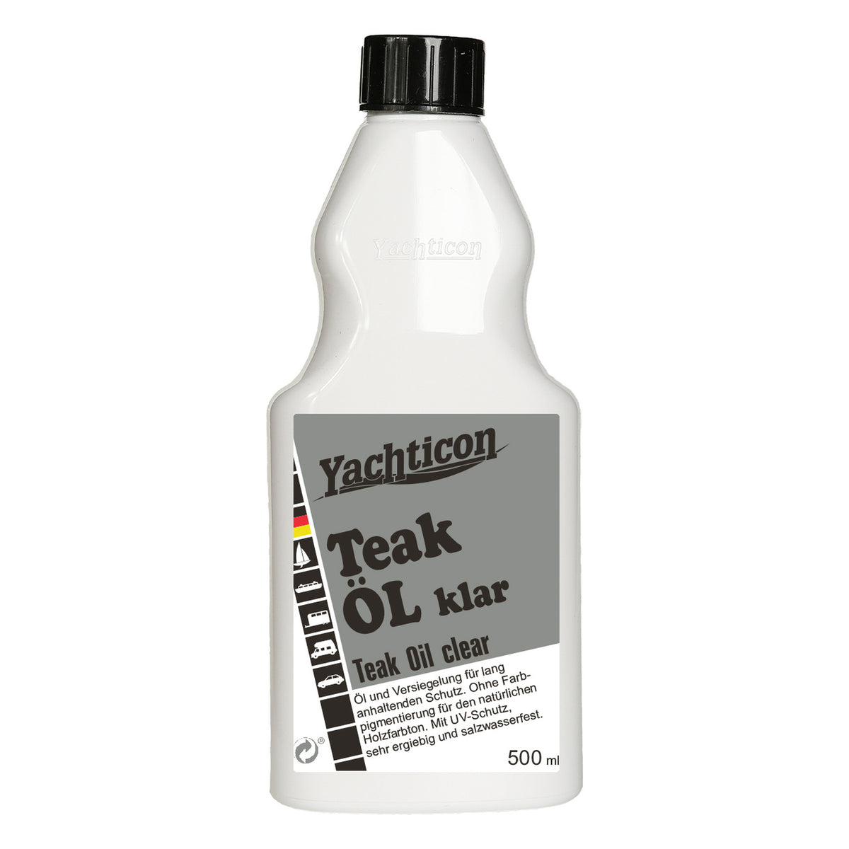 Yachticon Teak Öl Klar – 500 ml – Teak & Holzpflege