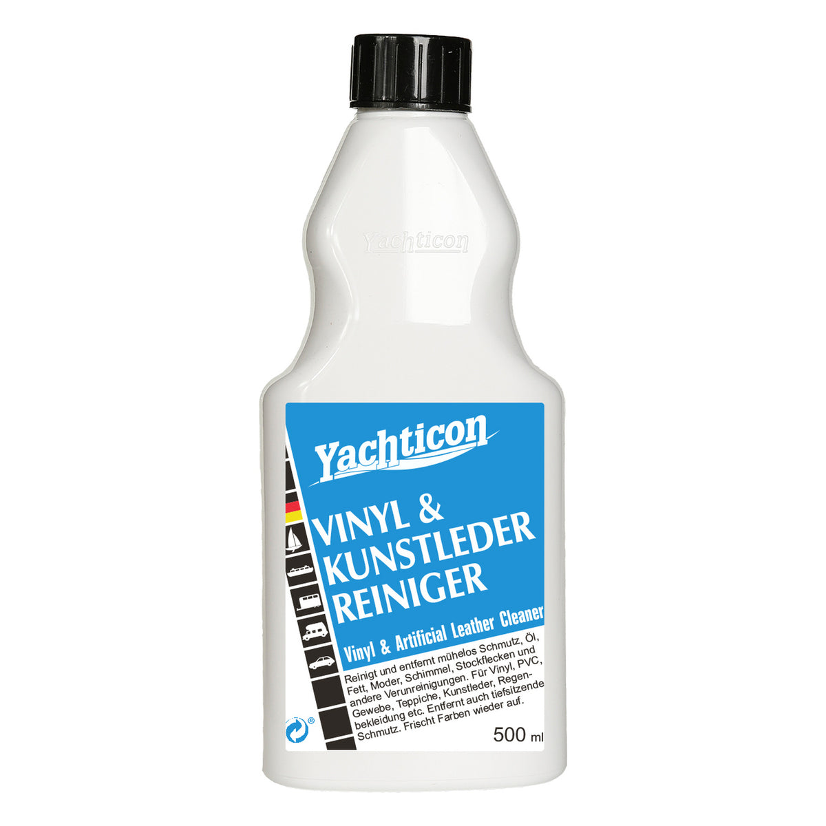 Yachticon Vinyl & Kunstleder Reiniger – 500 ml – Vinyl & Polsterpflege