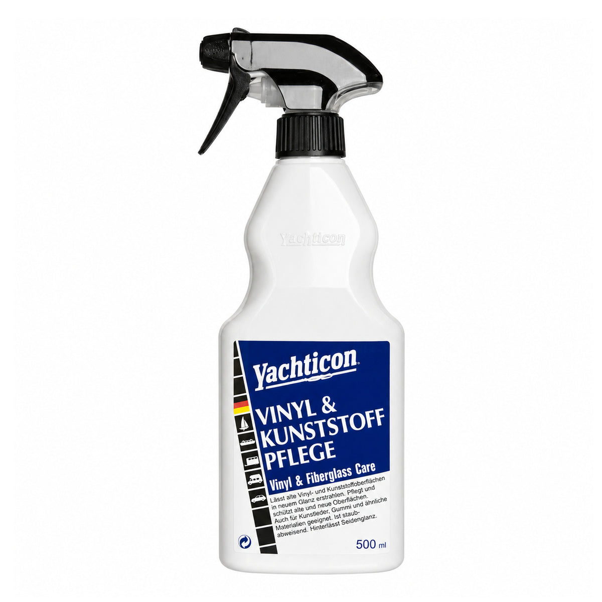Yachticon Vinyl und Kunststoffpflege – 500 ml – Vinyl & Polsterpflege