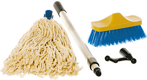Yachticon Waschbürste Alu Set – Bürsten, Schwämme & Reinigungstücher